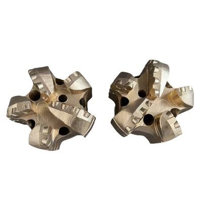6 Inch Outer Diameter 5 Blade PDC Matrix Body 3 1/2 API Reg Pin Diamond Drill Bit