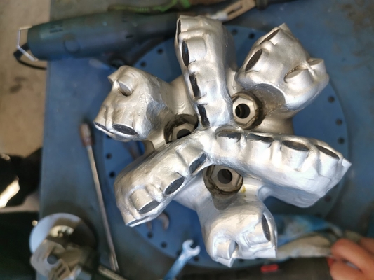 5.875'' Steel Body 6 Blade Diamond PDC Rock Drilling Tools With 13mm Primary Cutter