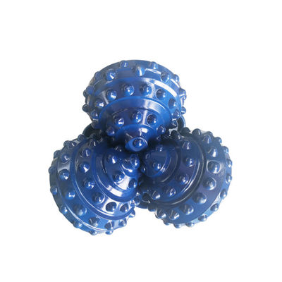 Твердосплавная трехроликовая конусная буровая коронка для бурения скважин в горной породе