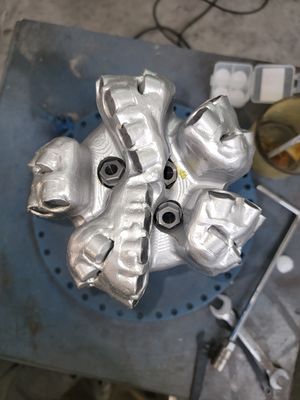 Factory 6-5/8 Inch Steel Body 5 Wings PDC Drill Bits For Oilfield Rock Drilling